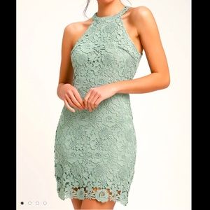 Lulu’s Lace Mini Dress!